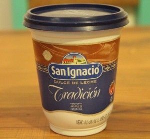 Dulce de leche San Ignacio en plástico